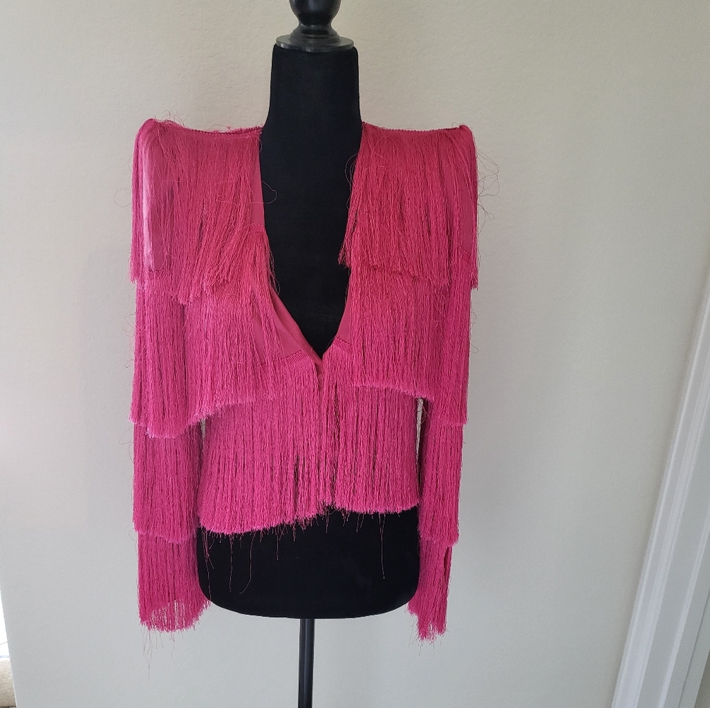 Fringed top